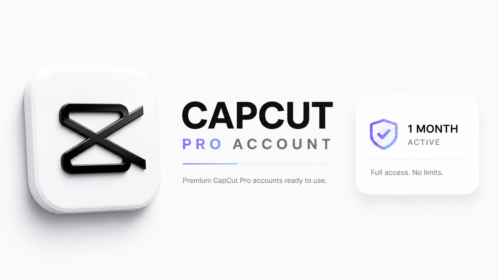 Capcut Pro | 1 Month