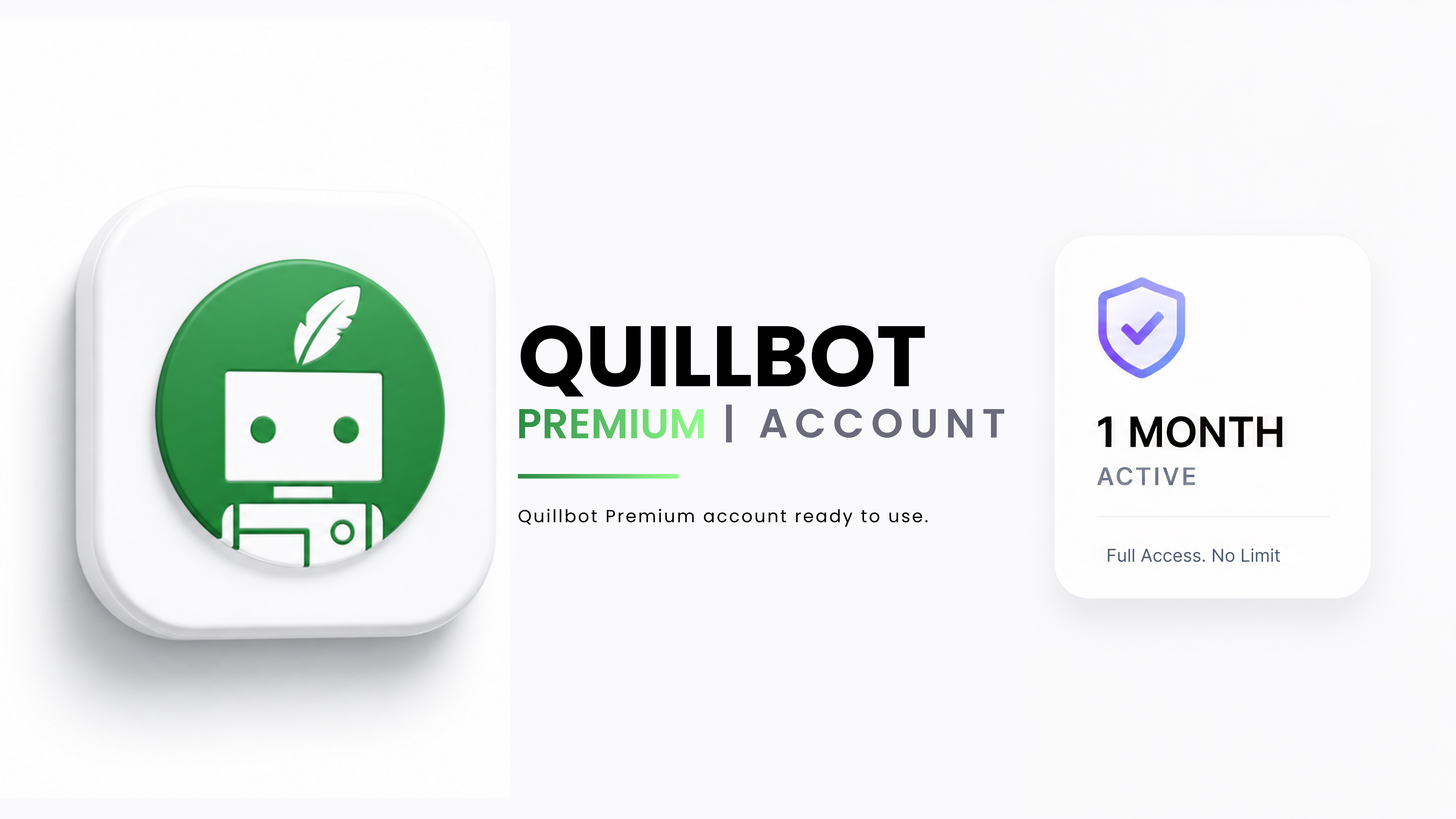 QuillBot Premium Account | 1 Month