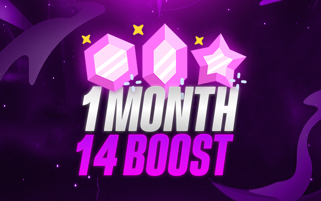 Discord Server Boost 14x 1 Month